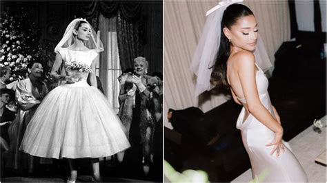 ariana grande givenchy audrey hepburn|ariana grande vera wang.